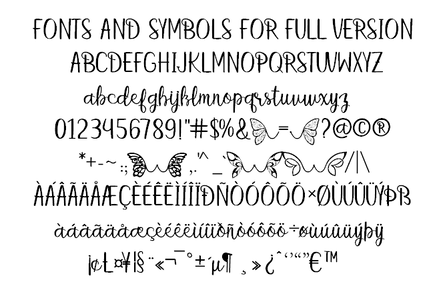 betterfly font